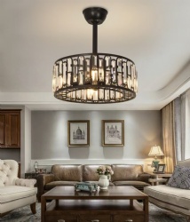 Rustic style ceiling fan