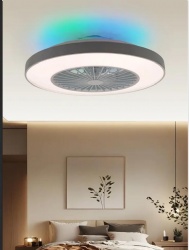bedroom fan light