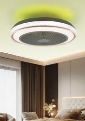 bedroom fan light