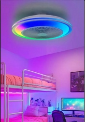 bedroom fan light