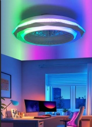 bedroom fan light