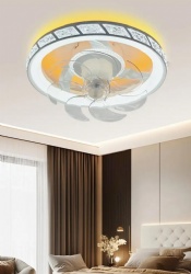 bedroom fan light