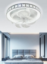 bedroom fan light