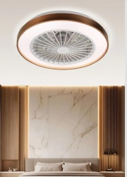 bedroom fan light