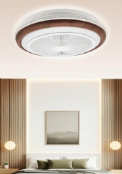bedroom fan light
