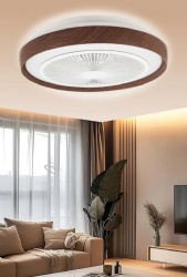bedroom fan light