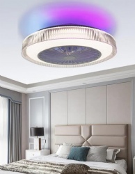 bedroom fan light