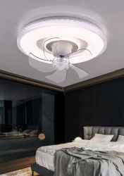bedroom fan light