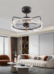 bedroom fan light