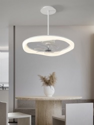 bedroom fan light