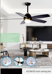 Rustic style ceiling fan