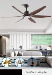 straight blade fan light
